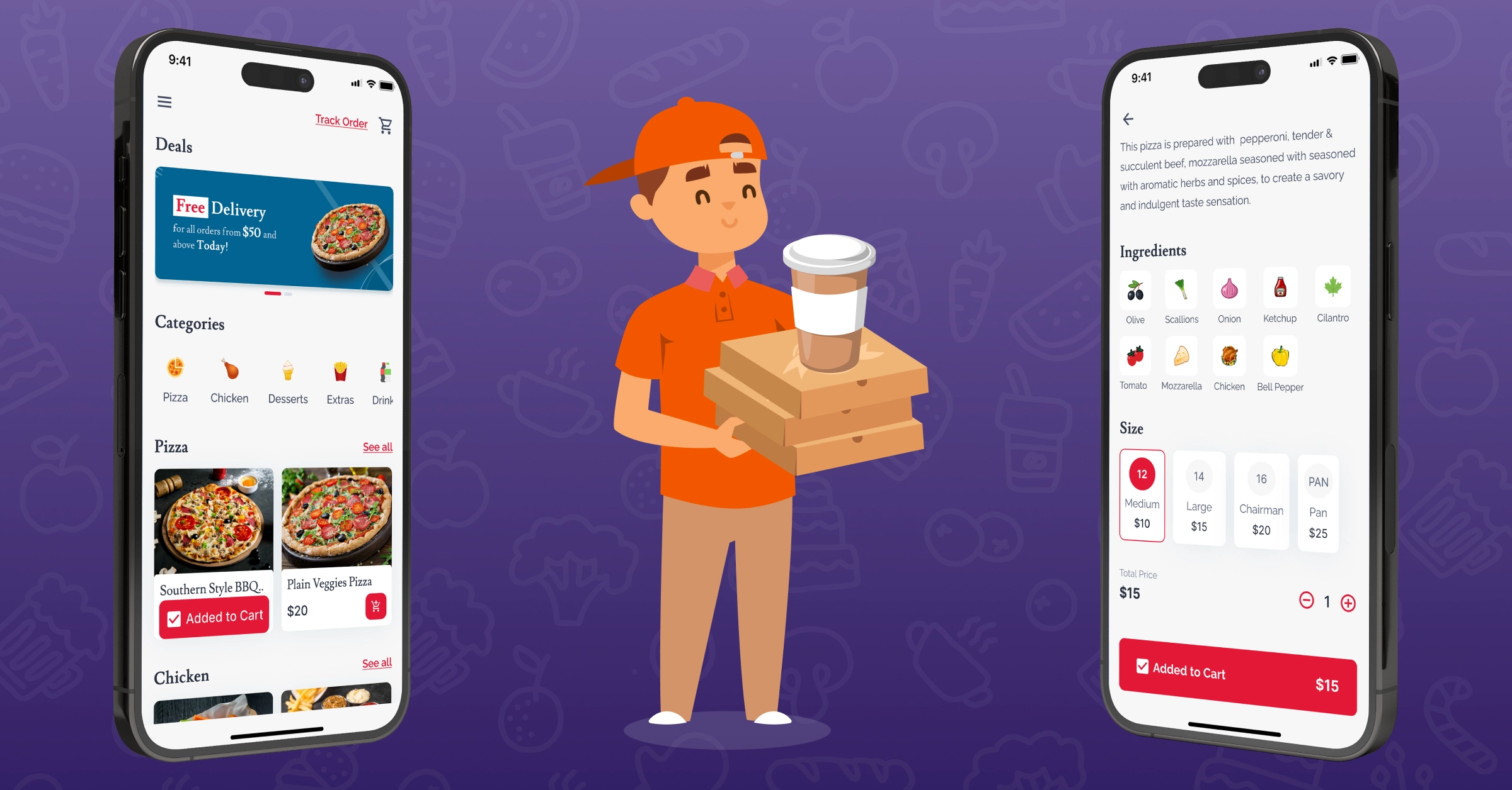 Aplicativo de delivery de comida